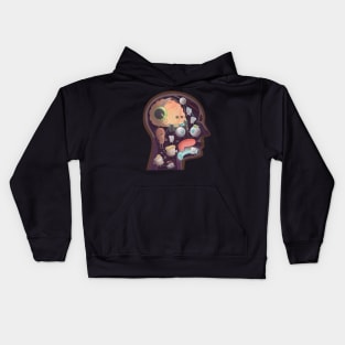 There is a party in my head Kids Hoodie